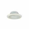 Nora Lighting 6" BR/PAR30 Stepped w/ Plastic Oversized Ring, White, NTM-31OV NTM-31OV